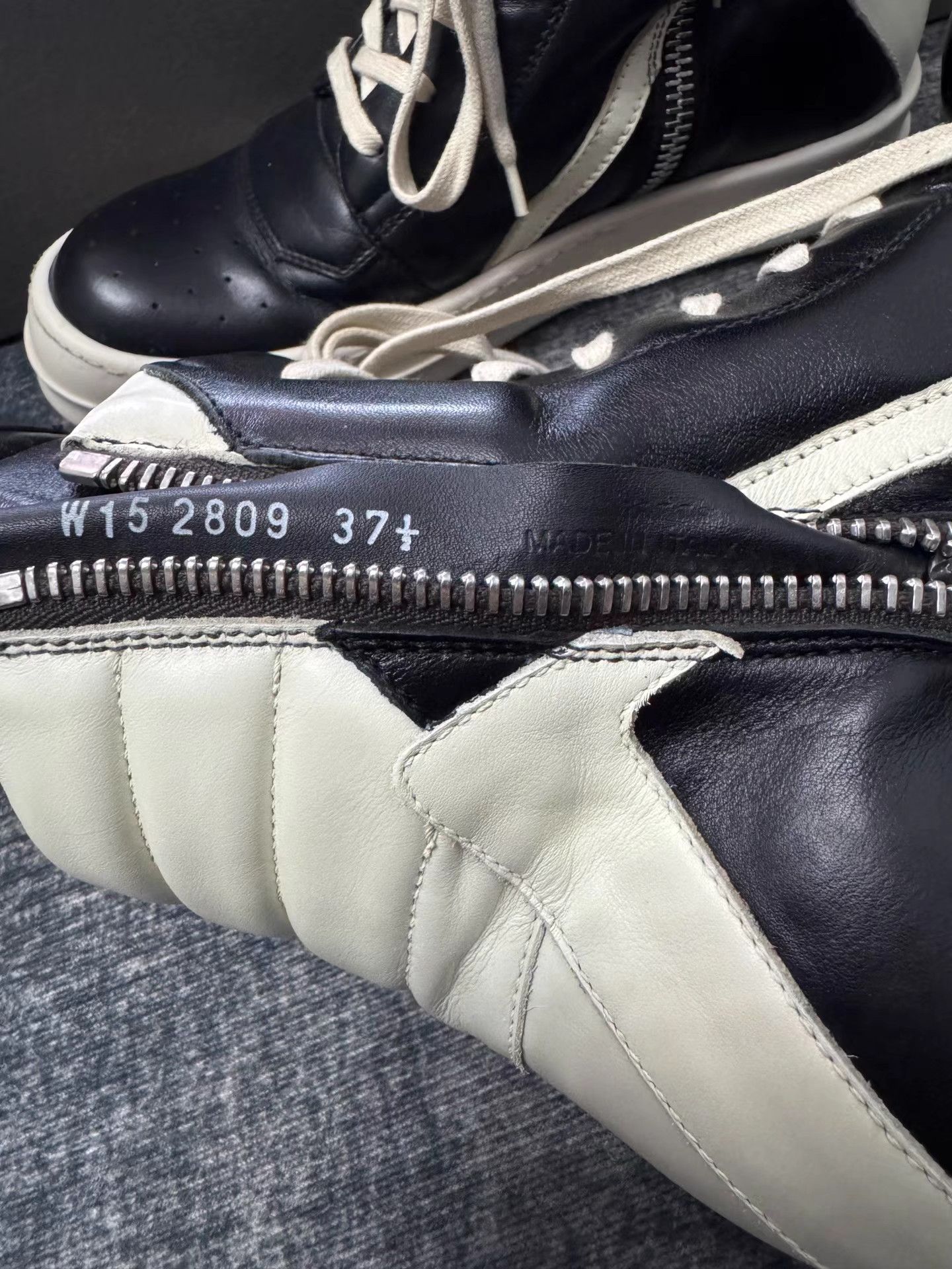Rick Owens Rick Owens Mainline Geotrash Sneakers Size US 7.5 / IT 37.5 - 8 Thumbnail