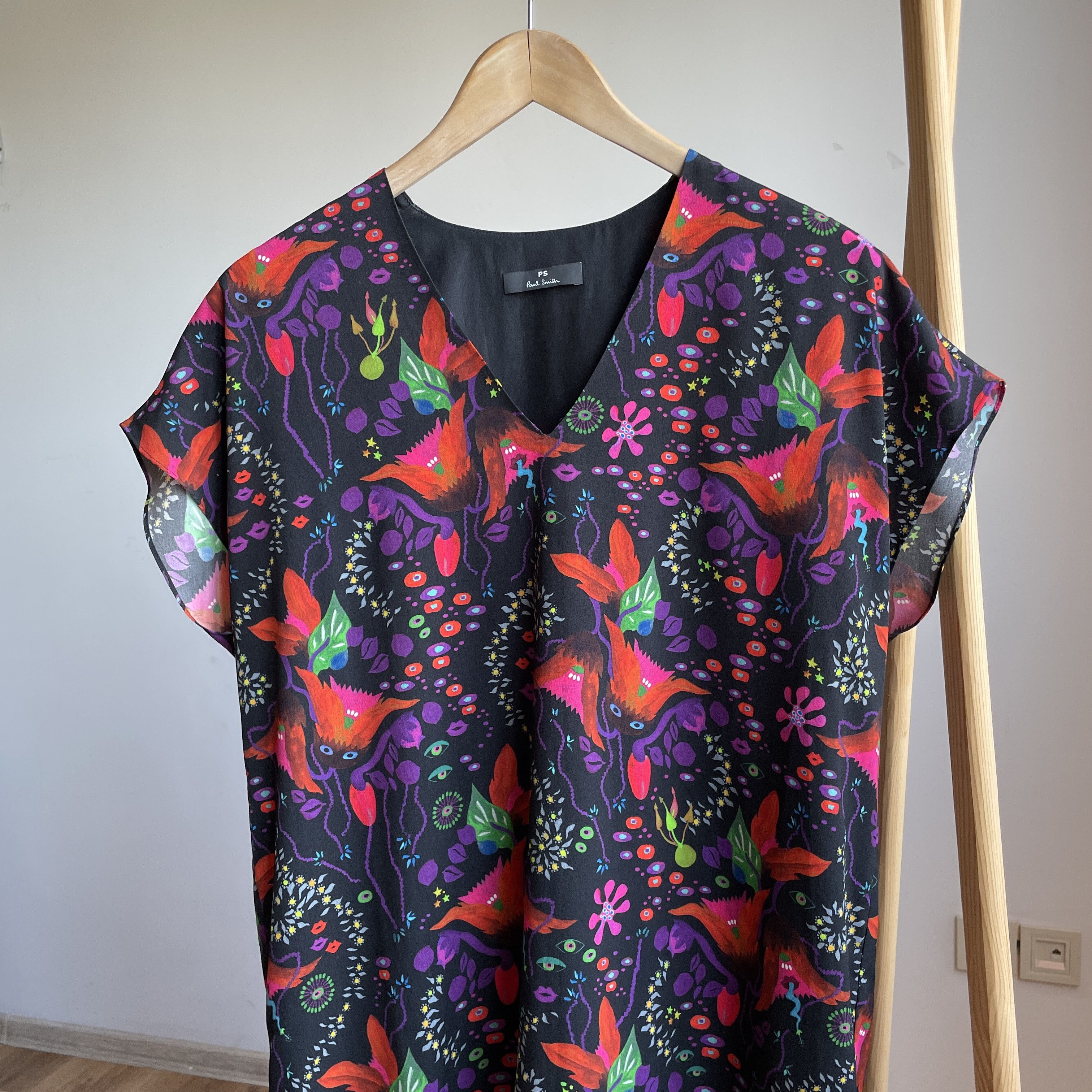 Paul Smith Paul Smith Floral Print Ruffle Dress Size IT 40 Size S / US 4 / IT 40 - 3 Thumbnail