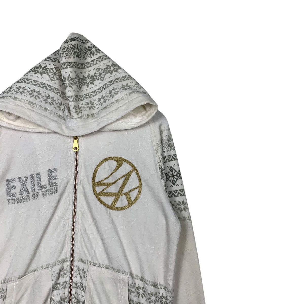 Japanese Brand 25 KARATS Exile Tower of Wish Fullprint Hoodies #2072-C90 Size US M / EU 48-50 / 2 - 5 Thumbnail