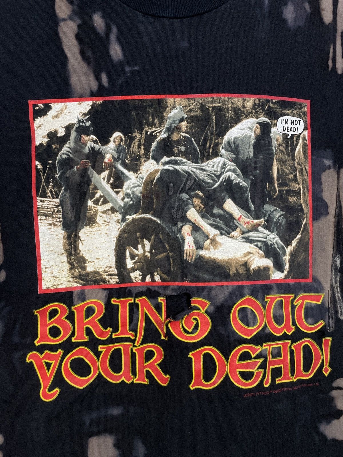 Vintage 2000 MONTY PYTHON BRING OUT YOUR DEAD Size US XL / EU 56 / 4 - 7 Thumbnail