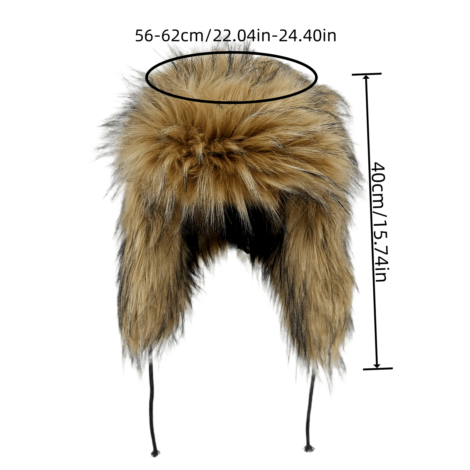 Other Brown fur trapper hat Size ONE SIZE - 2 Thumbnail
