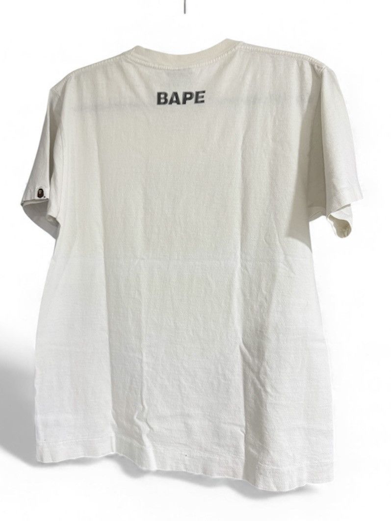 Bape 💎OG A Bathing Ape X RUN DMC Vintage white Tee T Shirt 💎 Size US M / EU 48-50 / 2 - 3 Thumbnail