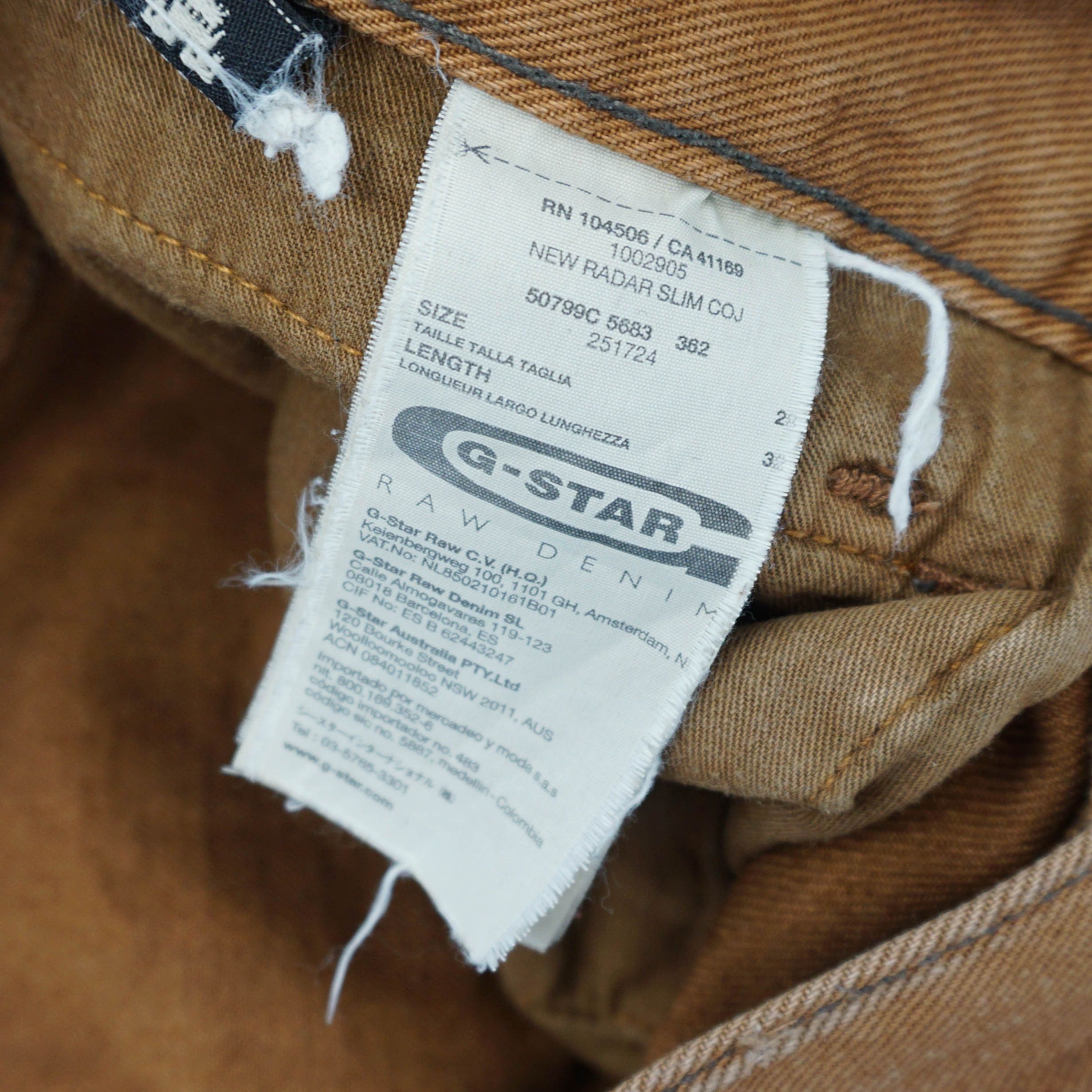 G-Star G-Star Raw Work Denim Jeans Size US 28 / EU 44 - 4 Thumbnail