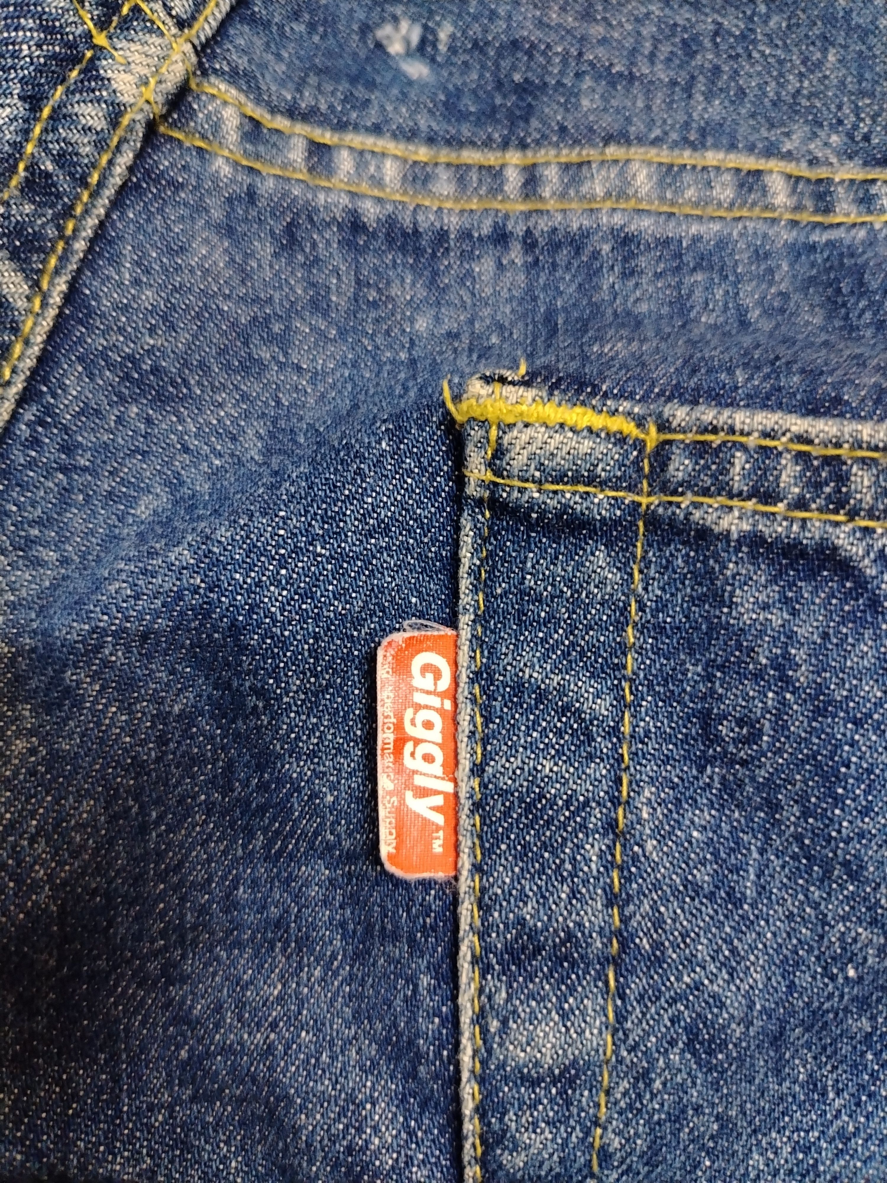 Japanese Brand Japanese brand GIGGLY Patchwork jeans Size US 32 / EU 48 - 5 Thumbnail