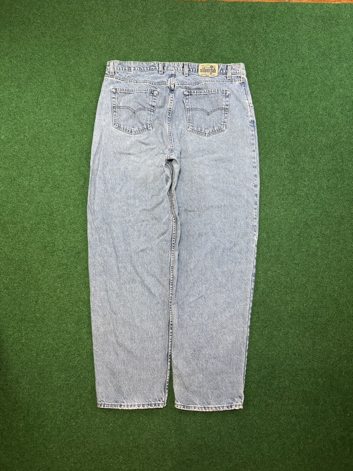 Vintage 90s Silvertab Levi’s Baggy Light Wash Hip Hop Jeans