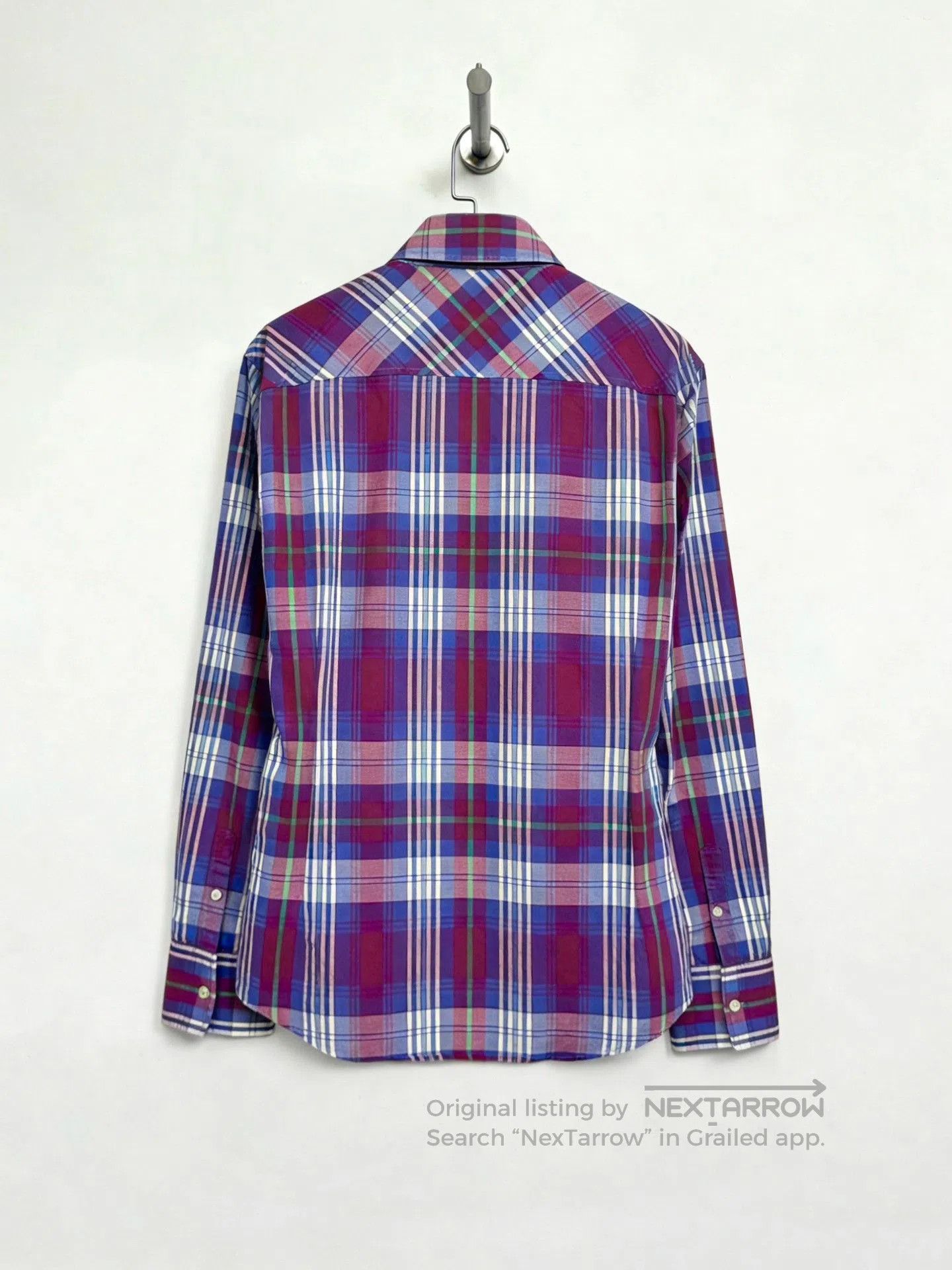 Vivienne Westwood Vivienne Westwood Man Asymmetric Plaid Shirt. Size US M / EU 48-50 / 2 - 2 Thumbnail