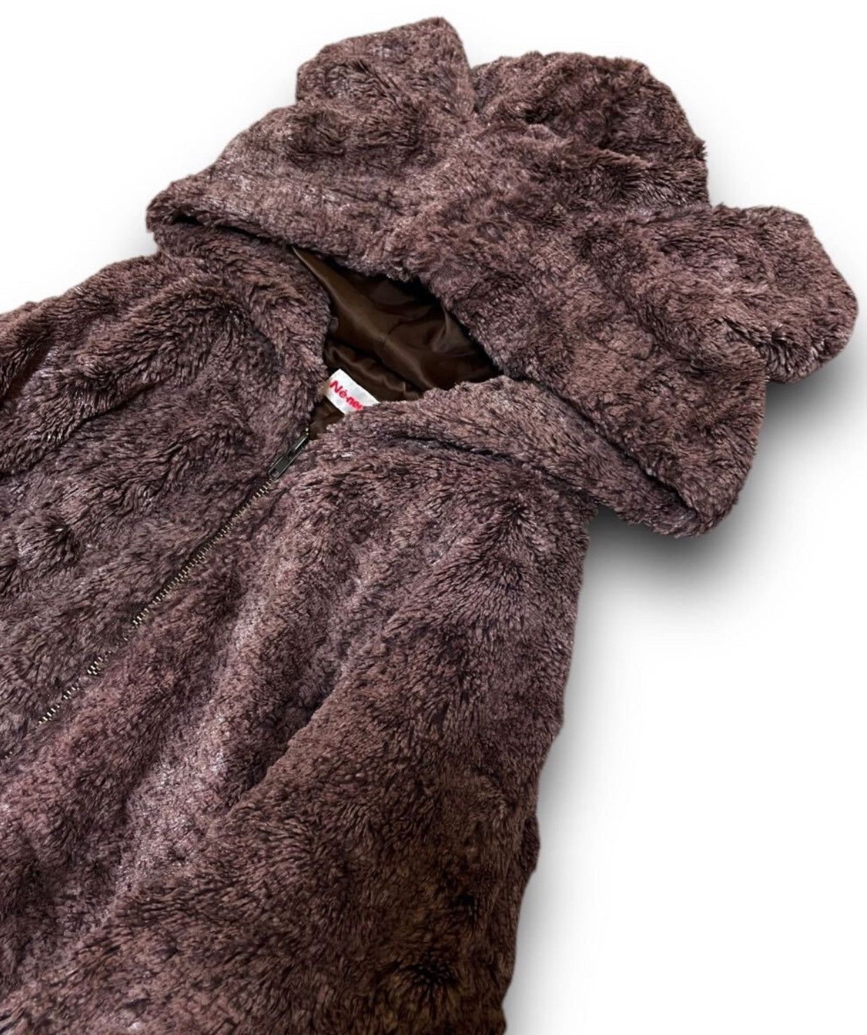 Issey Miyake × Ne-Net Issey miyake ne net bear hoodie brown Size US M / EU 48-50 / 2 - 4 Thumbnail