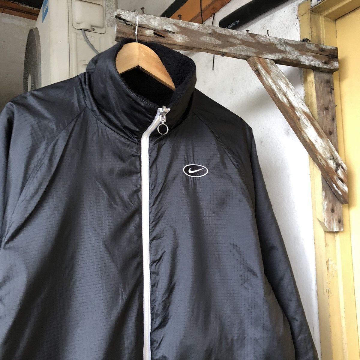 Nike Nike Big Swoosh Fleece Reversible Jacket Size US M / EU 48-50 / 2 - 6 Thumbnail