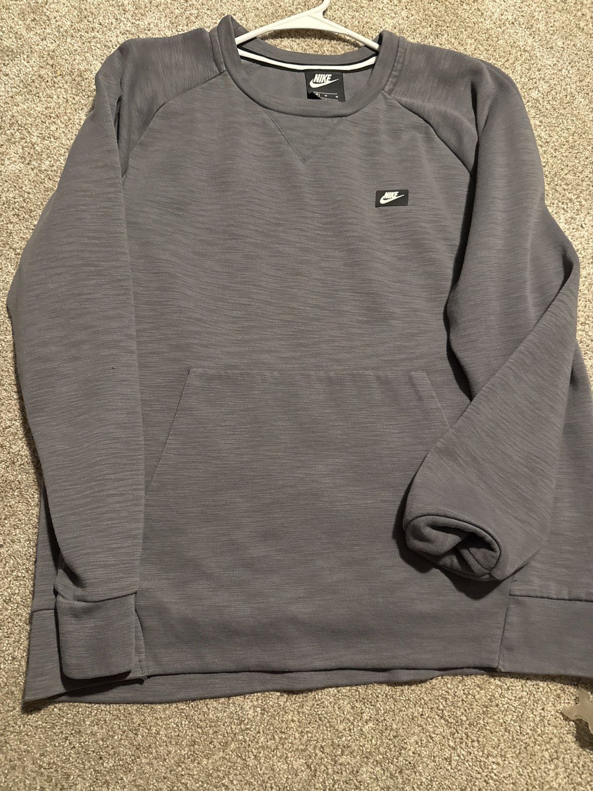 Nike Grey Nike Crewneck Size US M / EU 48-50 / 2 - 1 Thumbnail