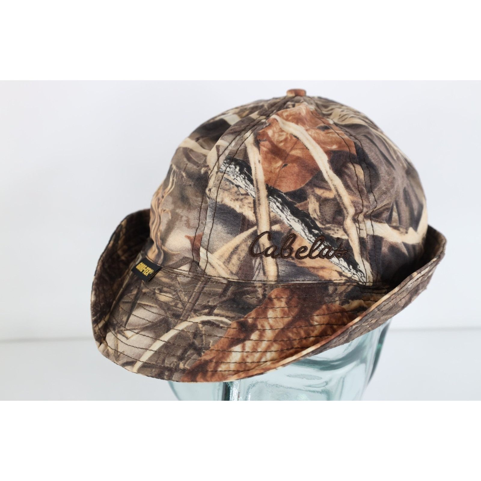 Cabelas Vintage 90s Cabelas Waterproof Goretex Camouflage Jones Hat Size ONE SIZE - 1 Thumbnail