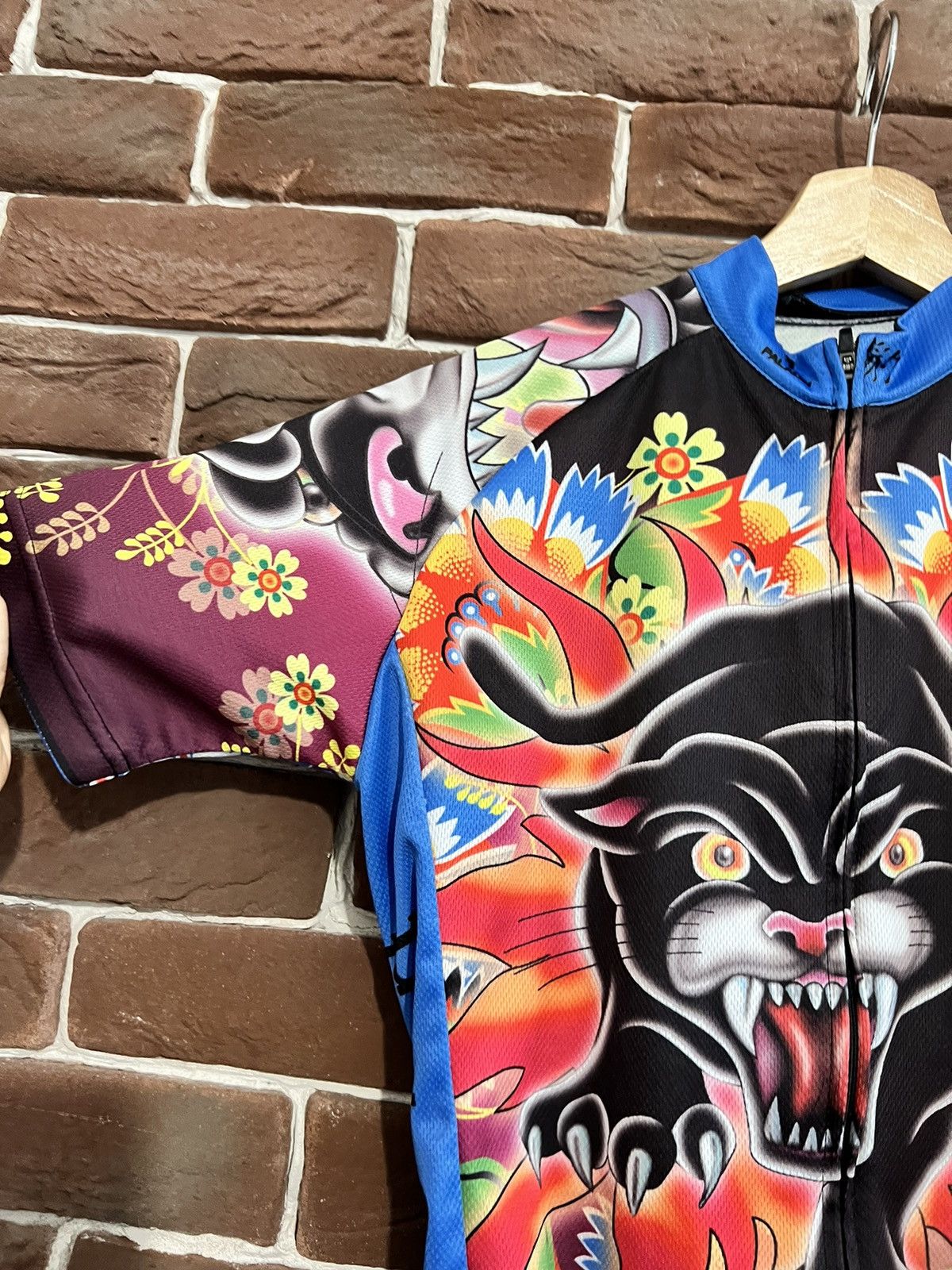 Other ONE OF A KIND Japan Tiger Y2K Vintage Bike Jersey Hype Drip Size L / US 10 / IT 46 - 3 Thumbnail