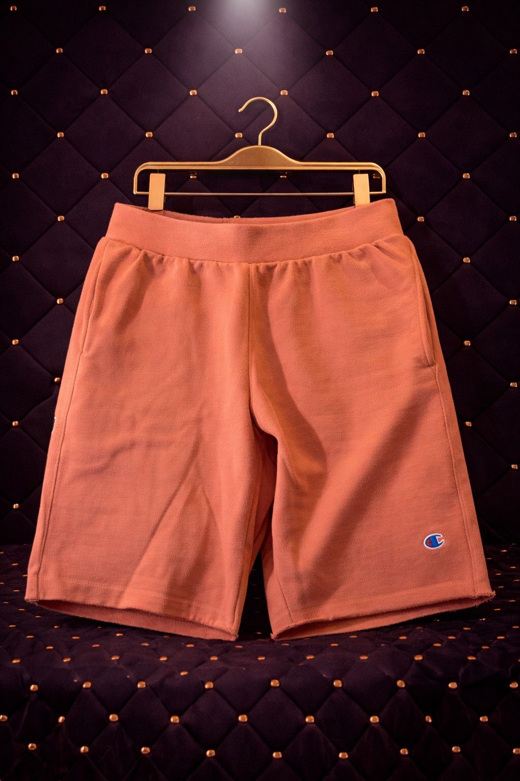 Champion CHAMPION C LOGO FLEECE SWEAT SHORTS Size US 32 / EU 48 - 1 Preview