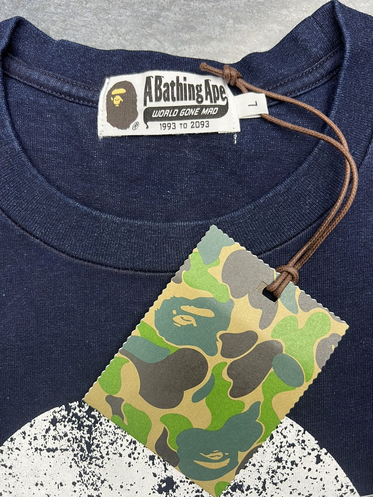 Bape Bape Ape Head T-Shirt Size US L / EU 52-54 / 3 - 4 Thumbnail