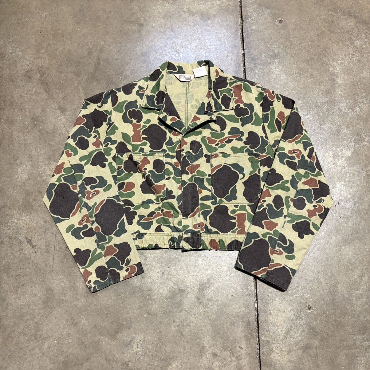 Walls Vintage Walls Duck Camo Cropped Jacket Work Detroit 90s USA Size US L / EU 52-54 / 3 - 1 Thumbnail