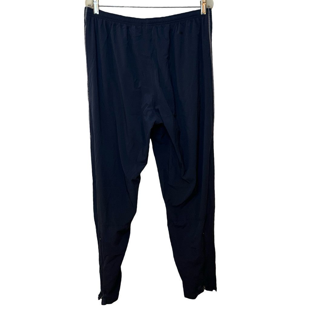 Nike Vtg Y2K Nike Gray Tag Dri Fit Navy Lightweight Track Pants L Size US 33 - 4 Thumbnail