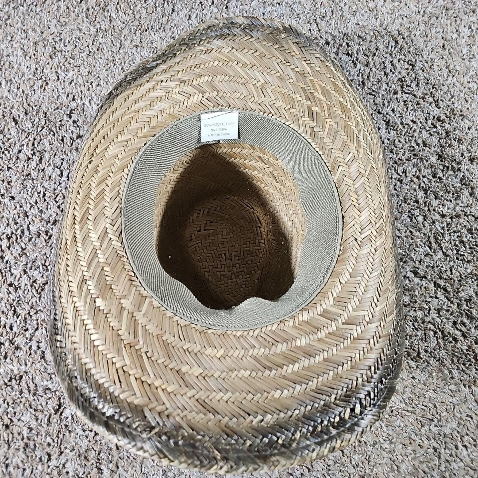 The Unbranded Brand 2010 Ford EAA OSHKOSH AIRVENTURE Straw Hat OSFA Size ONE SIZE - 4 Thumbnail