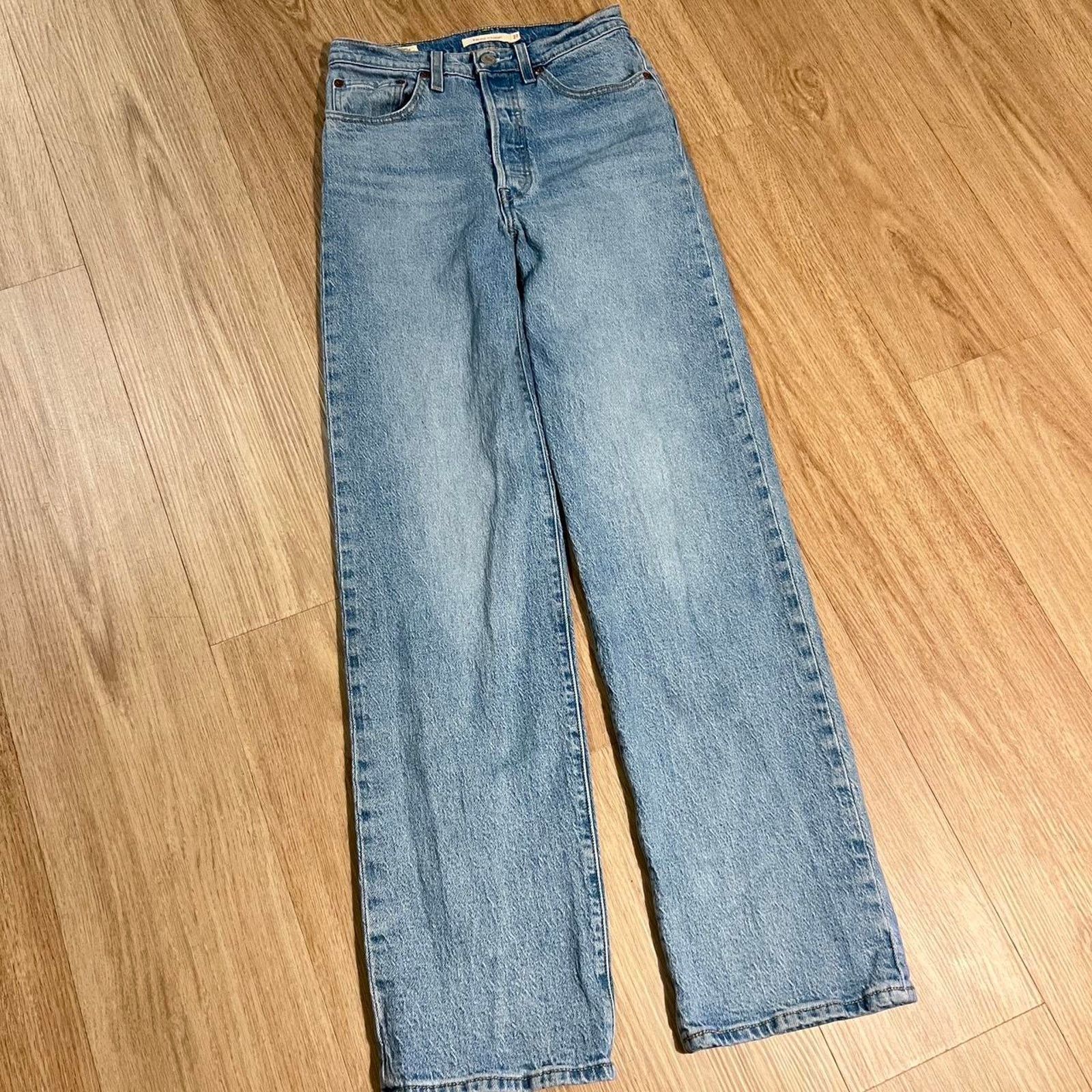 Levi's Levis ribcage straight denim Size 27" / US 4 / IT 40 - 2 Thumbnail