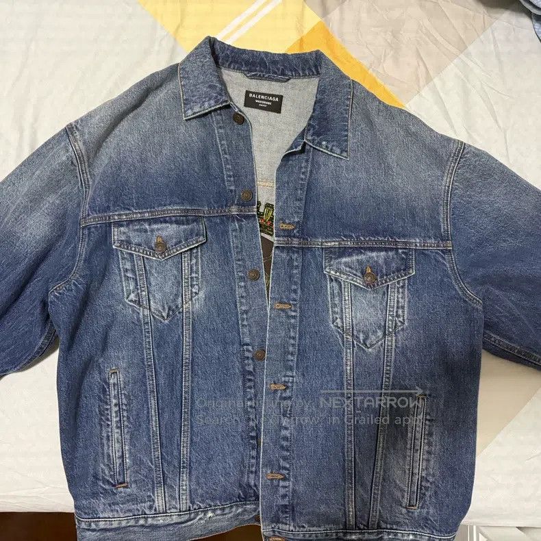 Balenciaga Balenciaga Denim Jacket Size US L / EU 52-54 / 3 - 1 Thumbnail