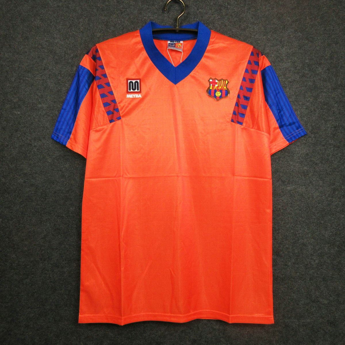 Adidas 1990-1992 Barcelona away Retro Football Shirt Size US L / EU 52-54 / 3 - 1 Thumbnail