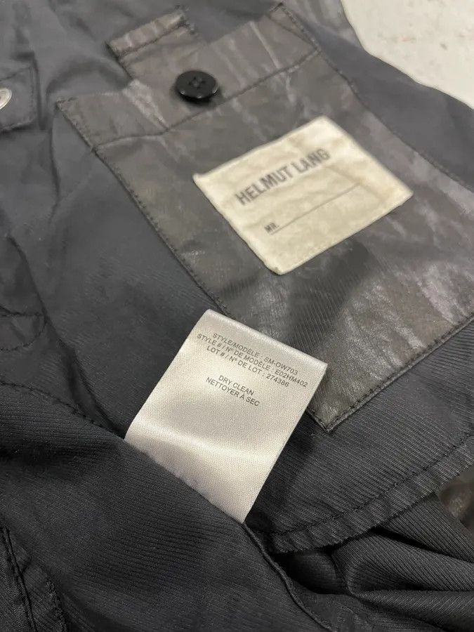 Helmut Lang Helmut Lang Raining Avant-Garde Obscure Black Parka Jacket Size US M / EU 48-50 / 2 - 14 Thumbnail