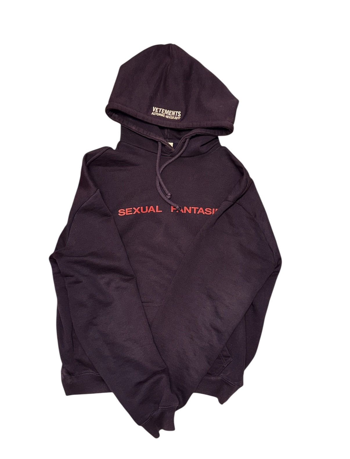 Vetements Sexual Fantasies Hoodie Sweatshirt