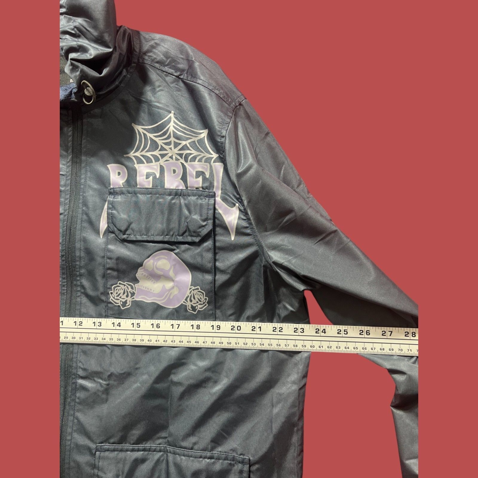 rue21 Rue 21 - Men's Waterproof Jacket - Dark - Blue - Medium Size US M / EU 48-50 / 2 - 3 Thumbnail