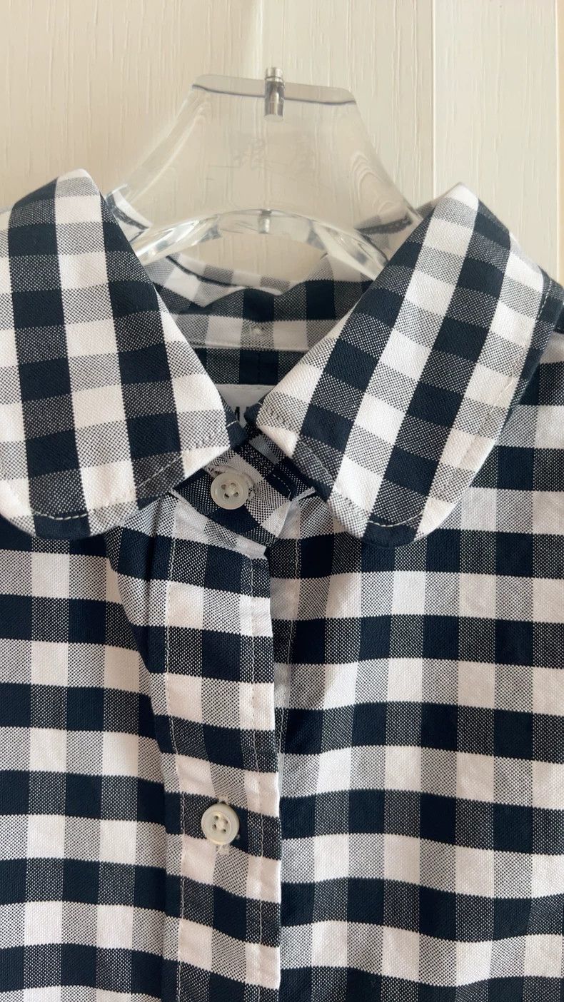 Thom Browne Thom Browne Plaid short-sleeved shirt Size US XS / EU 42 / 0 - 4 Thumbnail