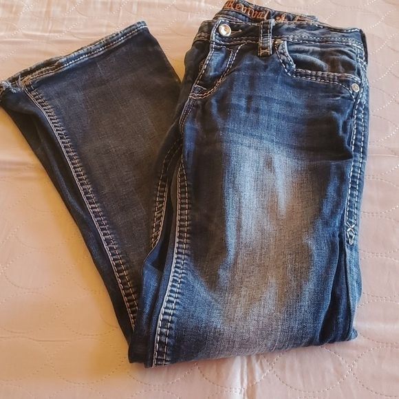 Rock Revival Rock Revival Eilis Easy Boot Stretch Sz. 28 Blue Jeans Size 28" / US 6 / IT 42 - 11 Thumbnail