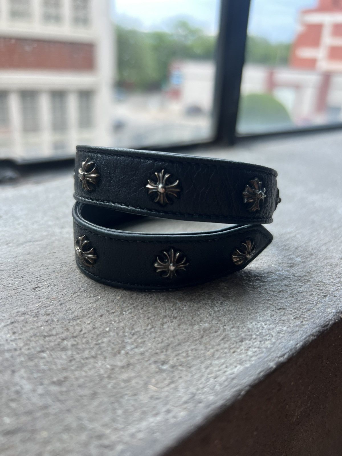 Chrome Hearts CHROME HEARTS DOUBLE DOG BANGLE | Grailed