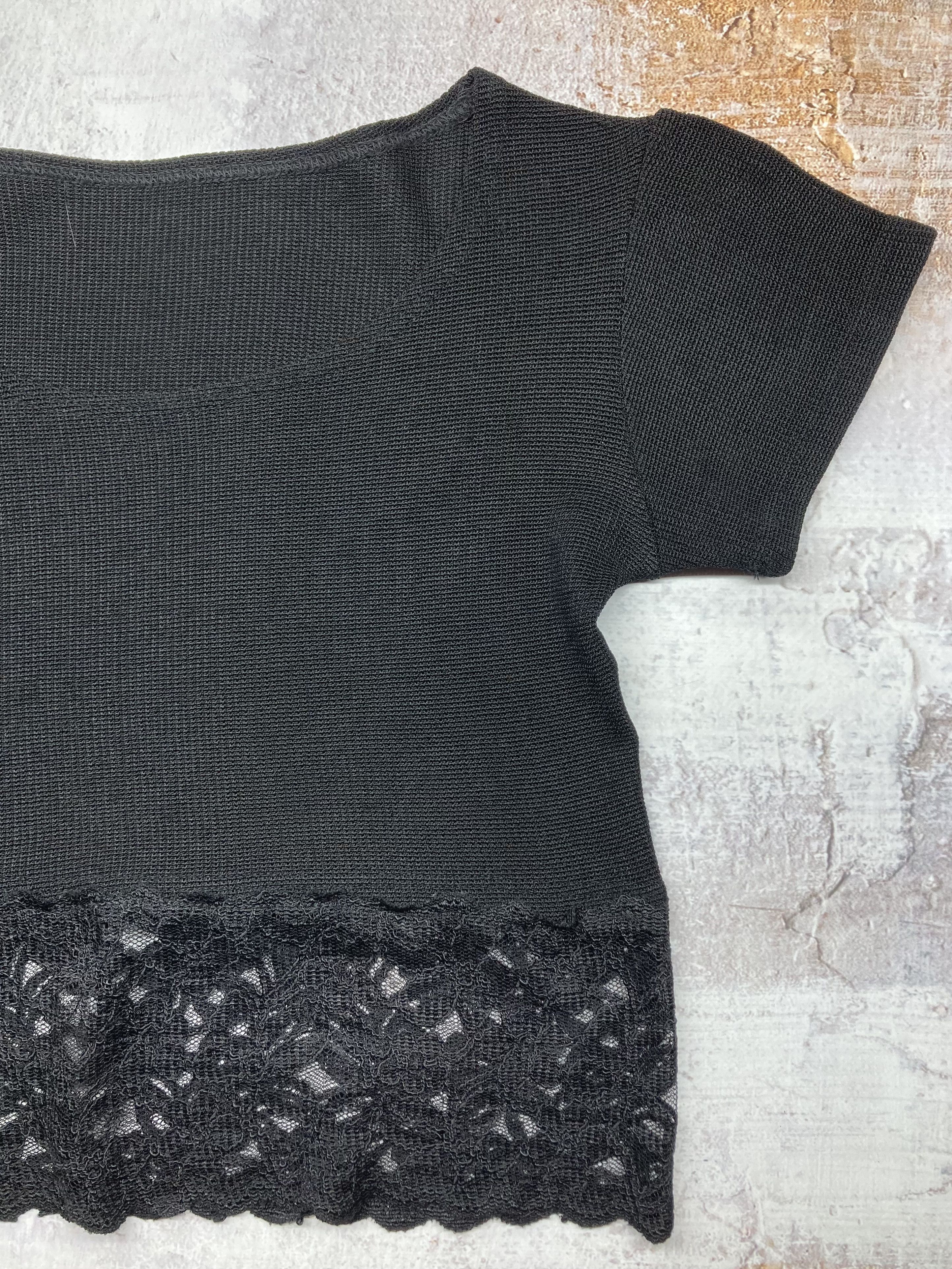 Vintage Vintage Cropped Blouse Women’s Size S Size S / US 4 / IT 40 - 3 Thumbnail