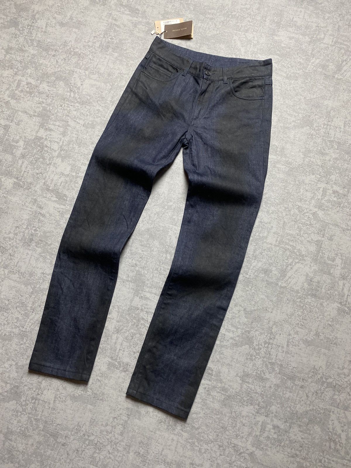 Bottega Veneta Bottega Veneta Women's Straight-Leg Dark Blue Jeans Size 26" / US 2 / IT 38 - 2 Thumbnail