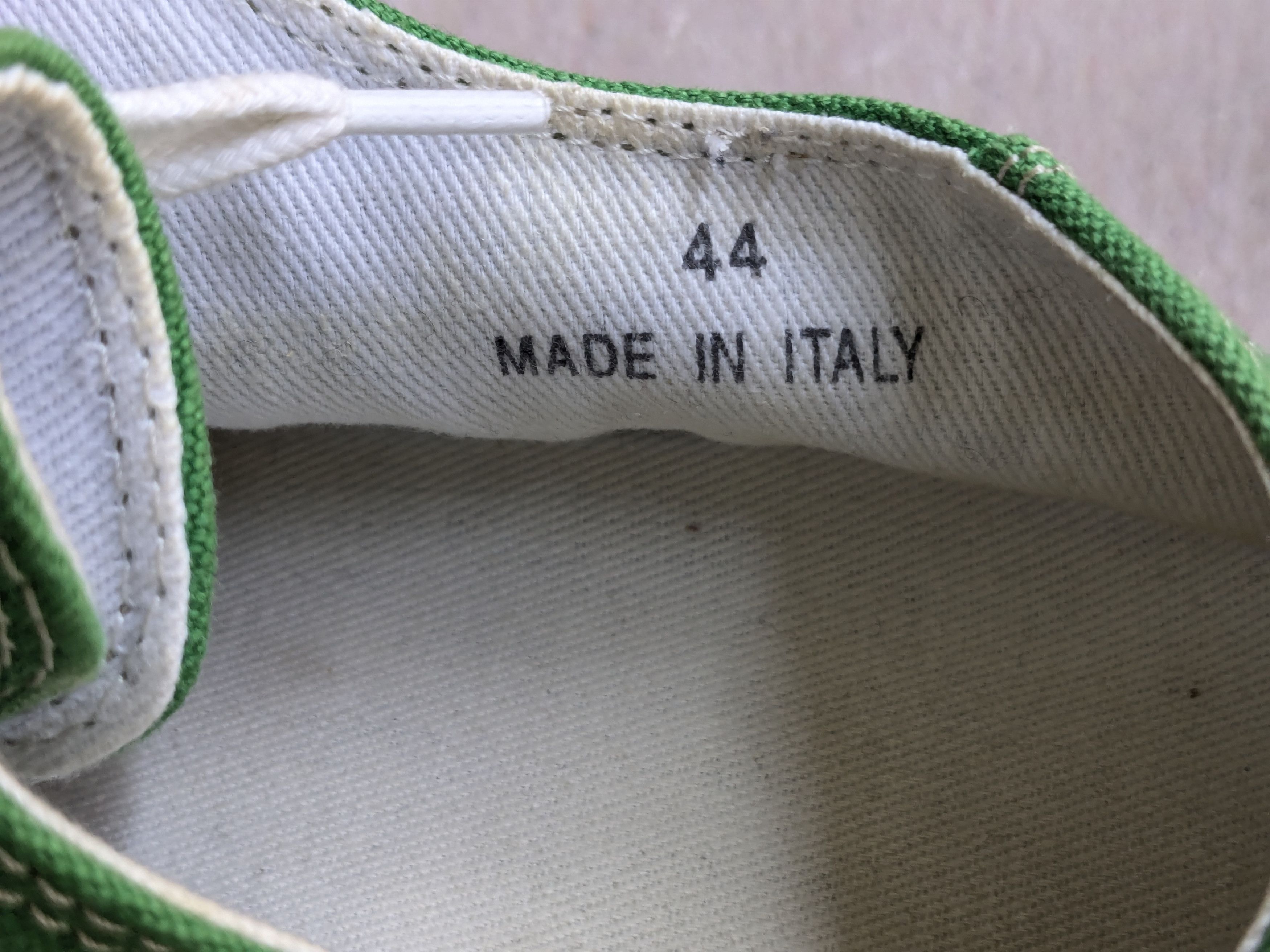 Maison Margiela Maison Margiela Stereotype Sneakers 11 44 Green White Canvas Size US 11 / EU 44 - 8 Thumbnail