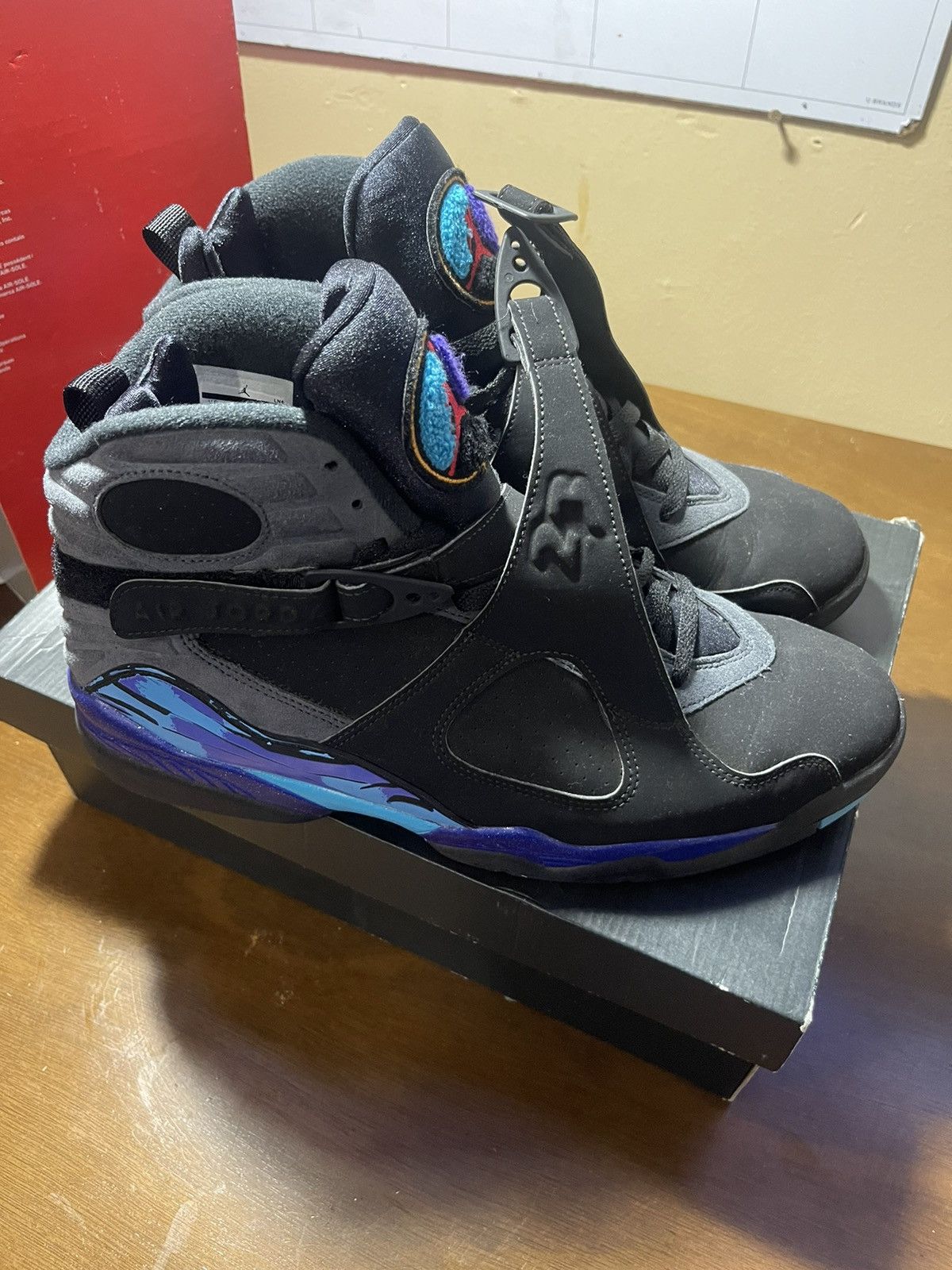 Jordan Brand Retro Jordan 8 Aqua Size US 13 / EU 46 - 1 Thumbnail