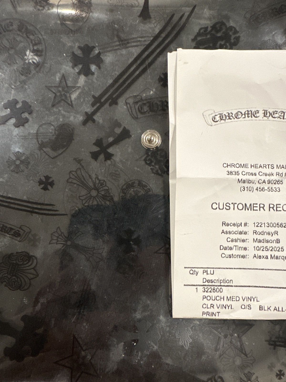 Chrome Hearts Chrome hearts med vinyl Size ONE SIZE - 3 Thumbnail