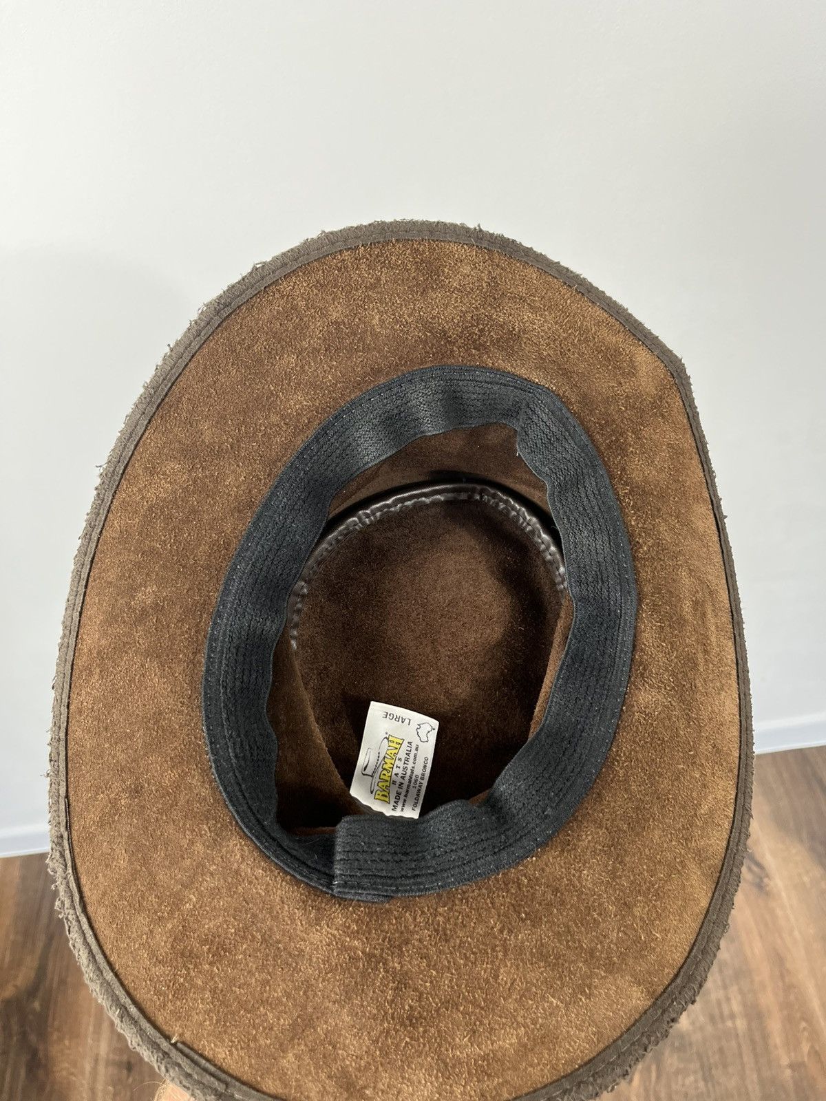 Other Barmah Leather Cowboy Outback Hat Australia Unisex L Size ONE SIZE - 11 Thumbnail