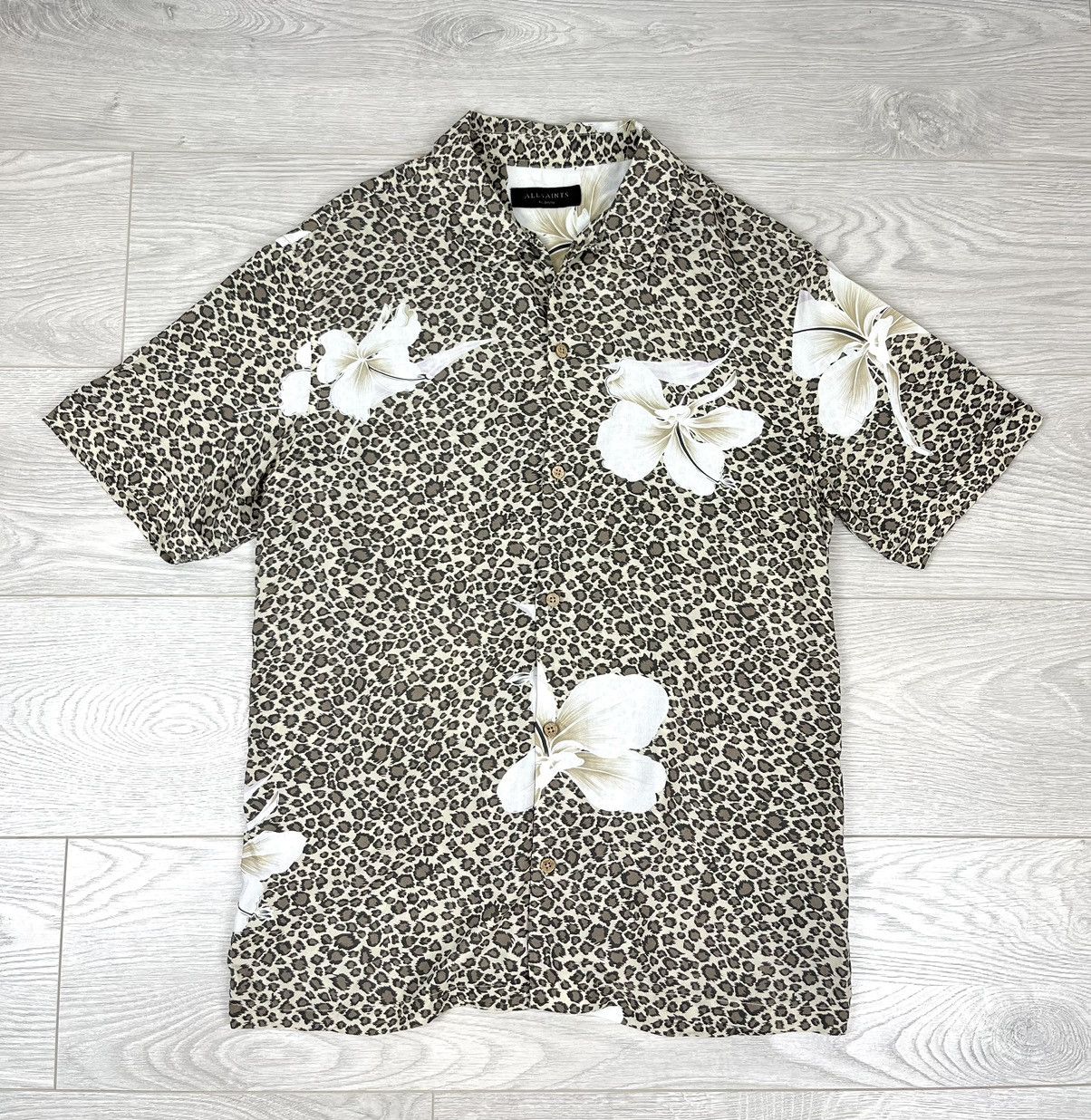 Allsaints Allsaints Hawaiian Kuhi SS Shirt Size US M / EU 48-50 / 2 - 1 Thumbnail
