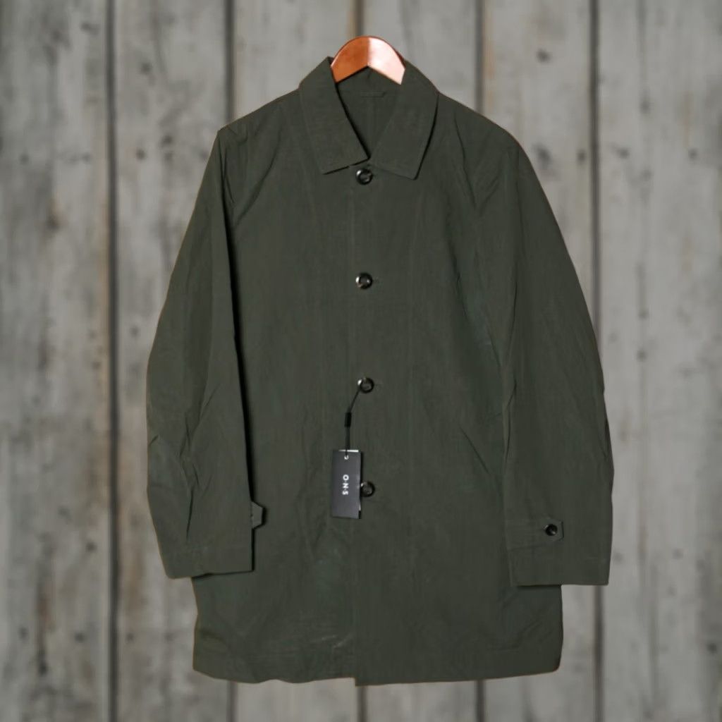 Olive VINTAGE O.N.S. Marion Trench Coat Mens M Dark Olive Cotton/Nylon Blend Green Oak Keywords Coat, Trench, Marion, O.N.S. Mens M Size US M / EU 48-50 / 2 - 1 Thumbnail