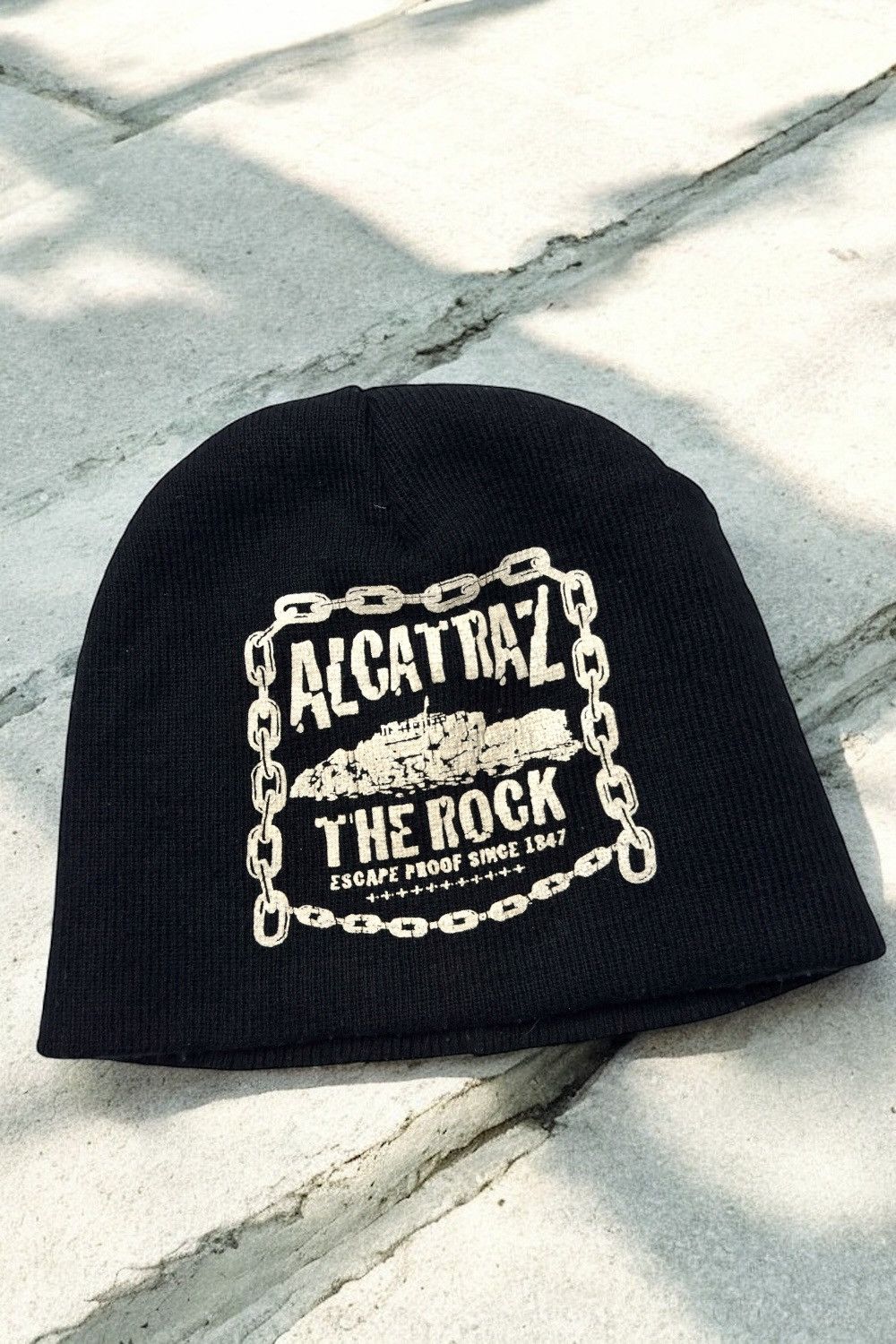 Vintage Avant Grade black Alcatraz beanie swag if6was9 l.g.b. sk8 00 Size ONE SIZE - 1 Thumbnail