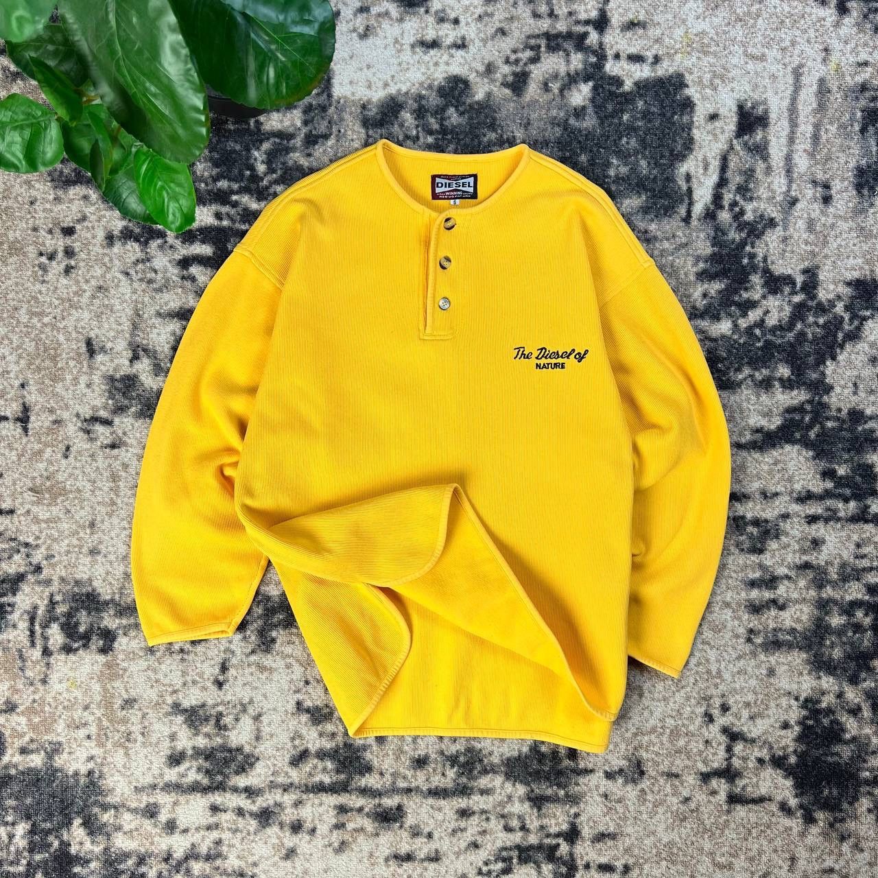 Diesel Diesel Archive Vintage 90s 1/4 Button Up Sweatshirt Size US S / EU 44-46 / 1 - 1 Thumbnail