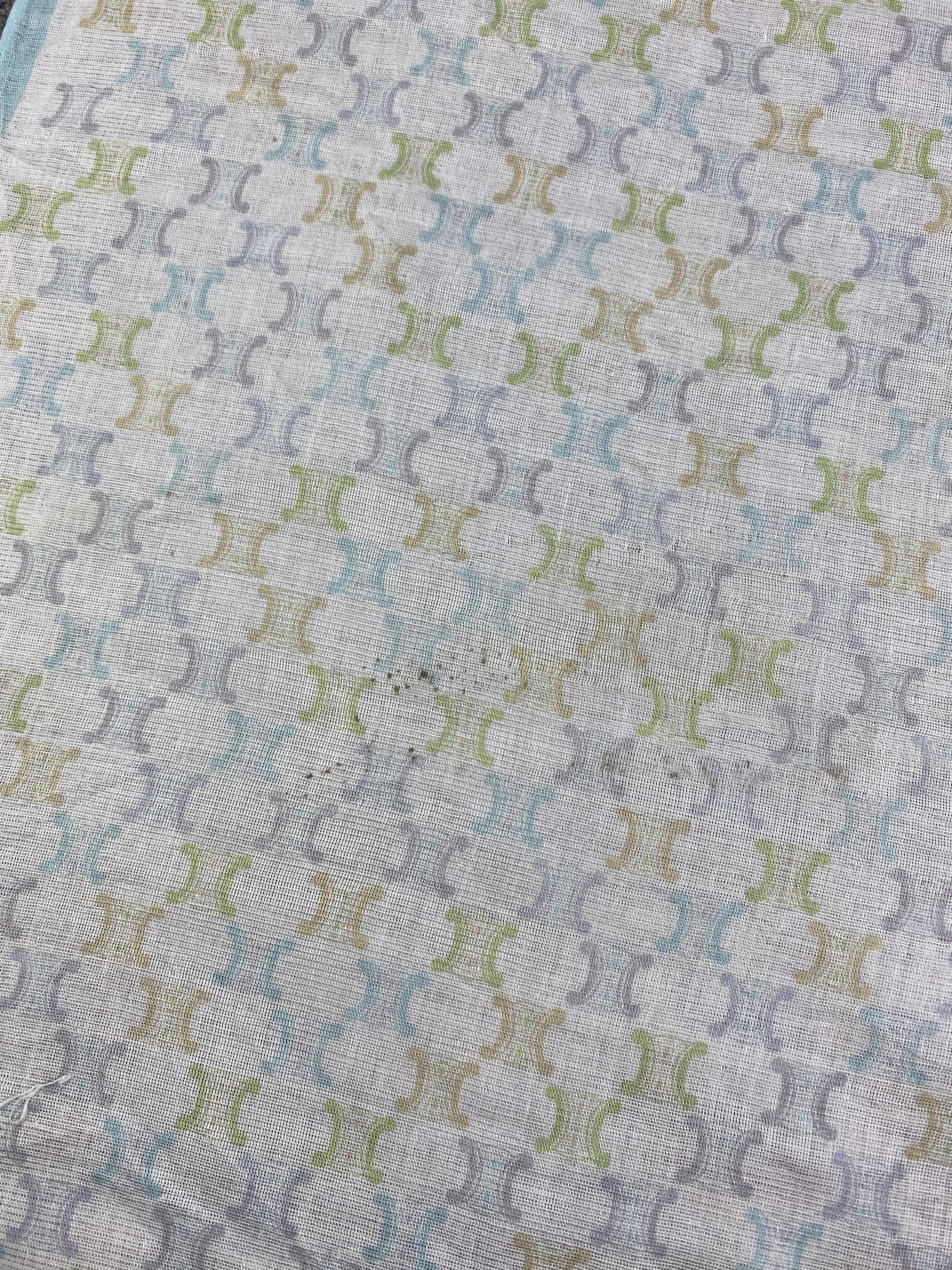 Celine Vintage Celine Handkerchief / Neckerchief KT00023 Size ONE SIZE - 7 Thumbnail