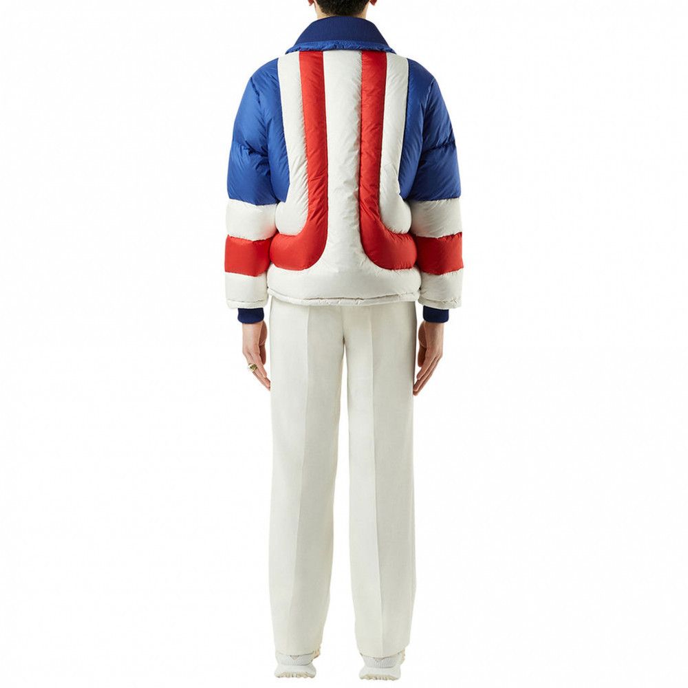 Casablanca o1mle0326 Curve Panel Puffer Jacket in Multicolor Size US M / EU 48-50 / 2 - 3 Thumbnail