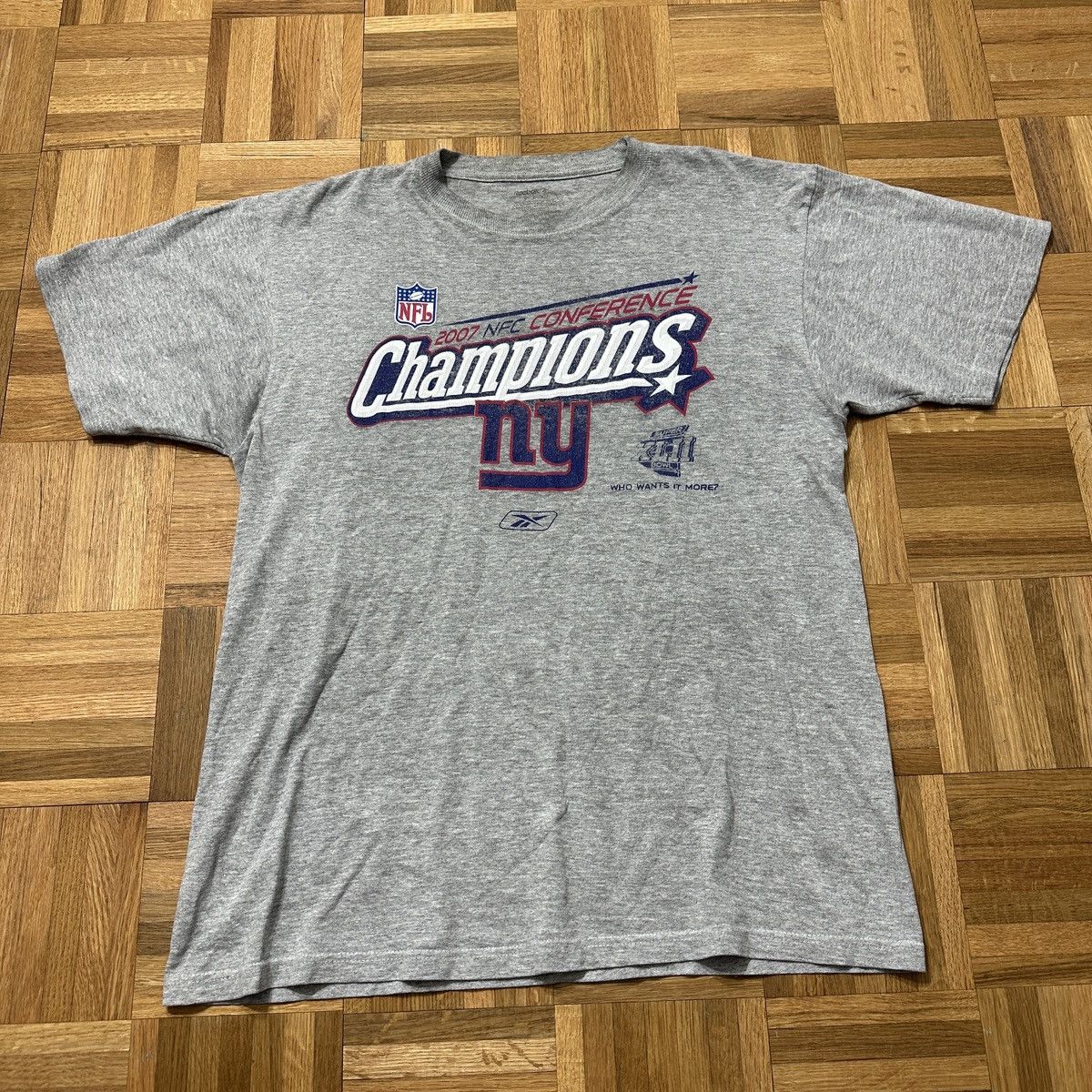 Reebok New York Giants 2007 NFC Champions tee Size US M / EU 48-50 / 2 - 1 Thumbnail