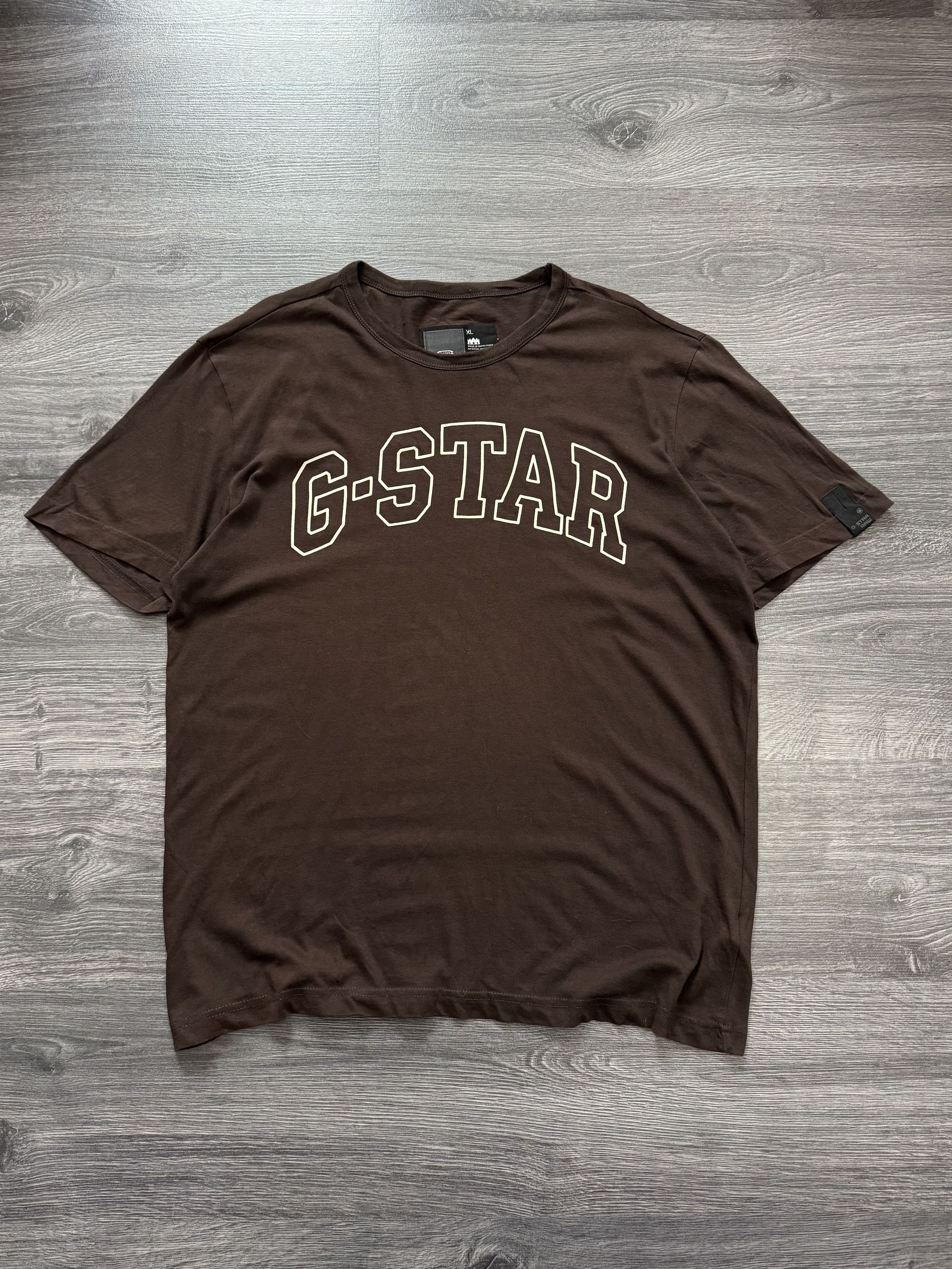 G-Star Vintage G-star Raw Brown Tee Size US XL / EU 56 / 4 - 1 Thumbnail