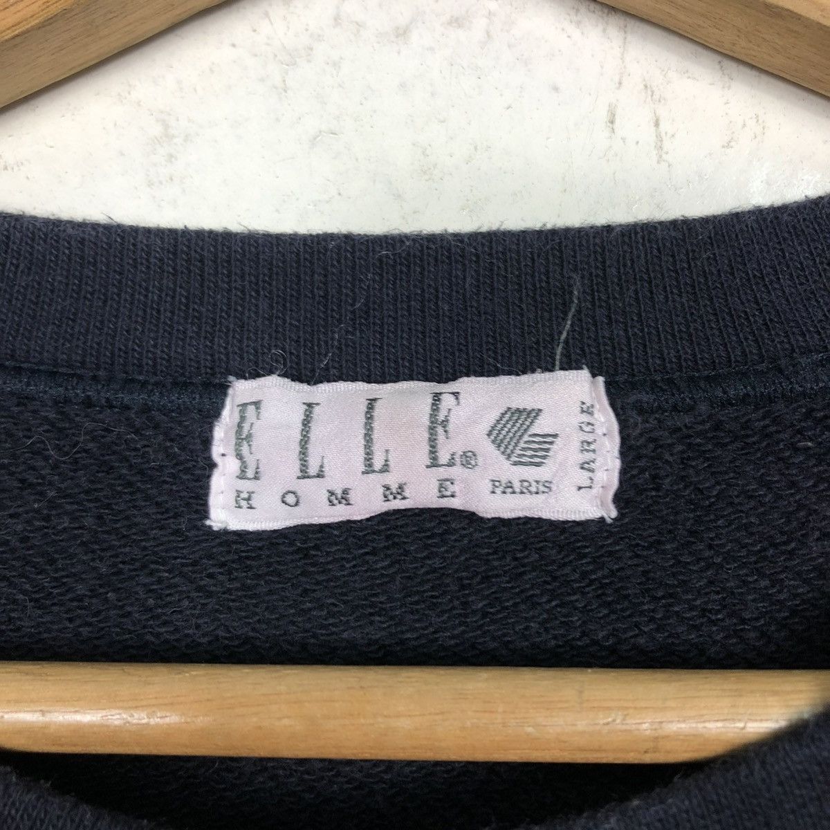 Vintage 🔥VINTAGE SWEATSHIRT ELLE HOMME PARIS BIG LOGO ISSEY MIYAKE Size US L / EU 52-54 / 3 - 15 Thumbnail