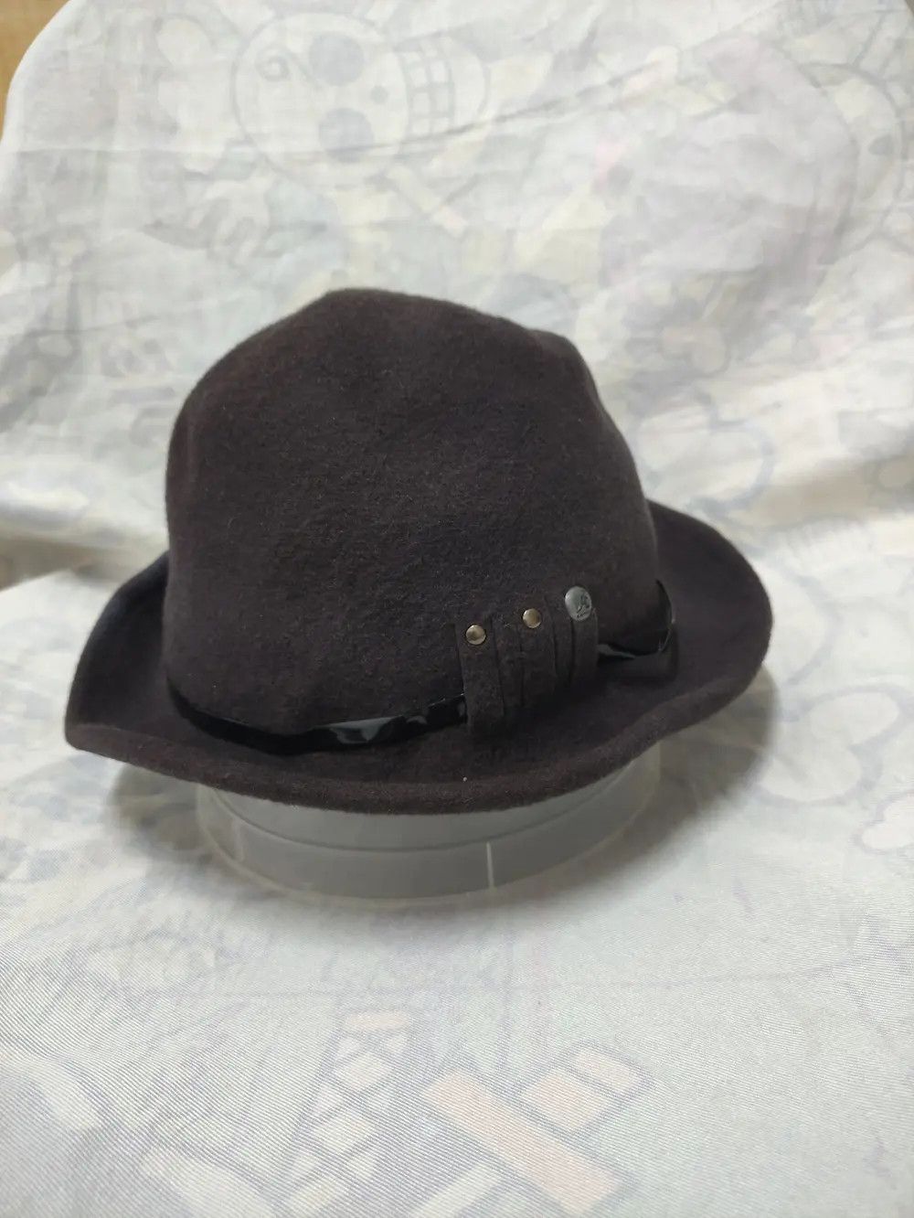 Kangol × Vintage KANGOL MILITARY TRILBY MADE IN THE USA FEDORA WOOL HAT Size ONE SIZE - 10 Thumbnail