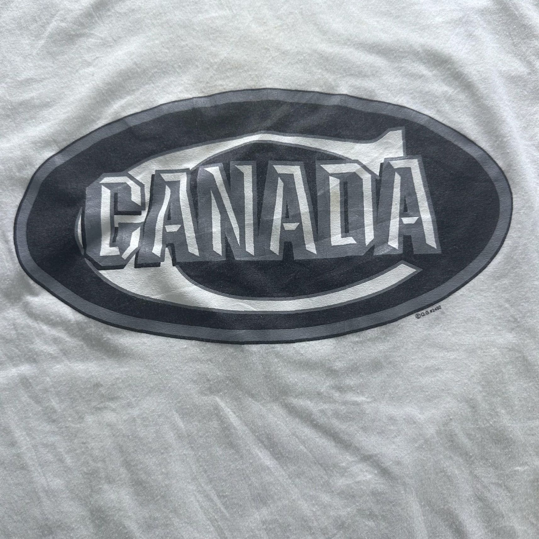 Other VINTAGE Quality Goods Canada Shirt Mens L White Tourist Souvenir Graphic 90s SS Size US L / EU 52-54 / 3 - 2 Thumbnail