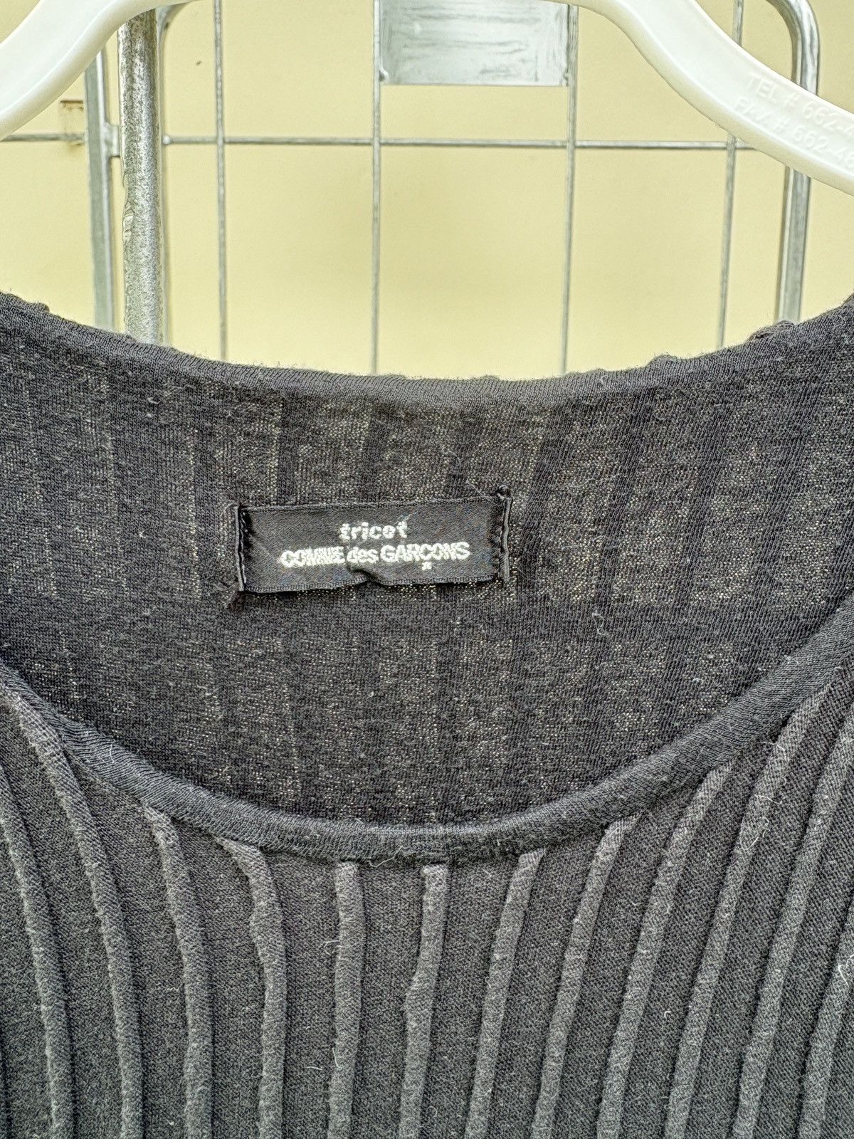 Comme des Garcons Comme des Garcons pleated black T-shirt Size US M / EU 48-50 / 2 - 4 Thumbnail