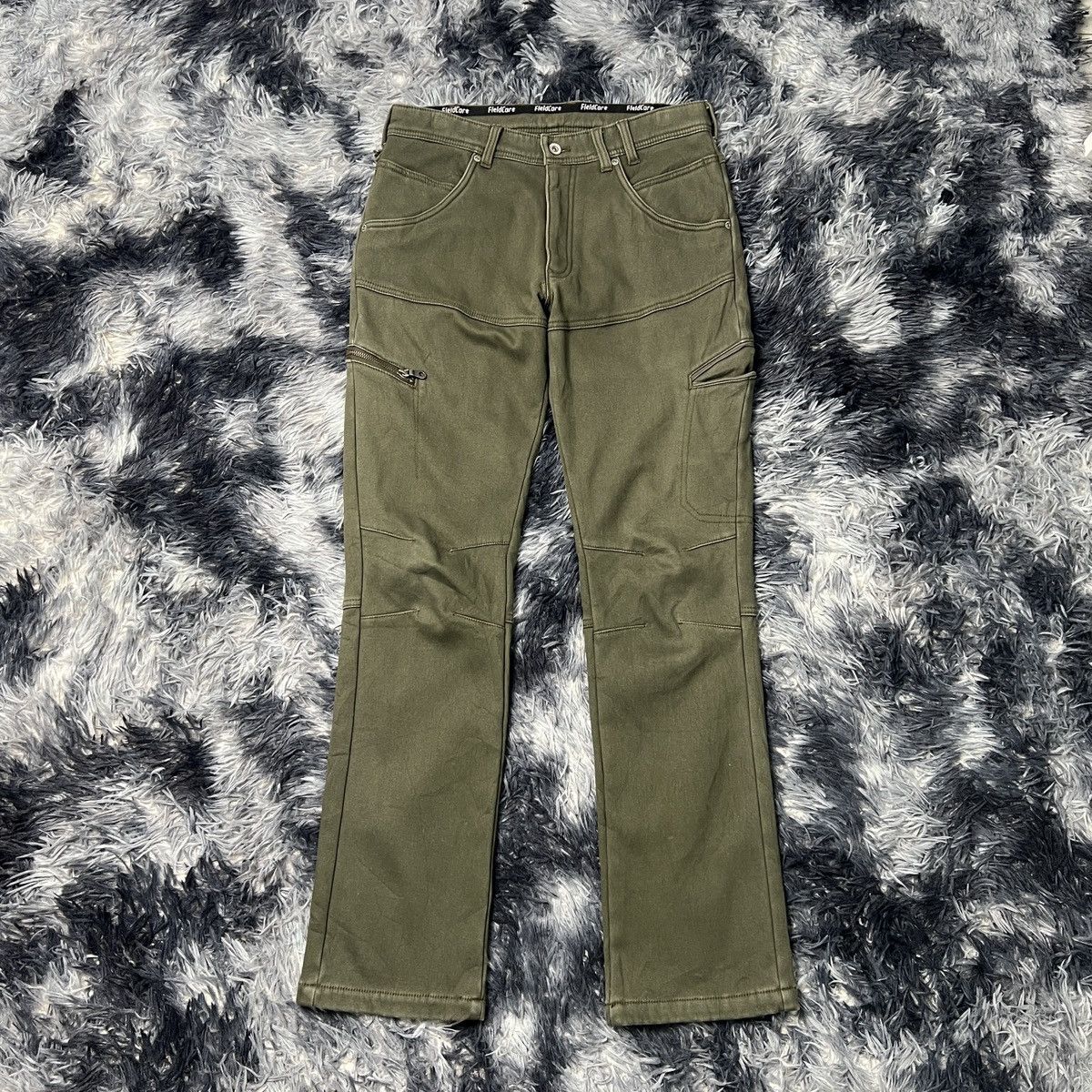 Japanese Brand FieldCore Stretch Cargo Pants Size US 31 - 1 Thumbnail
