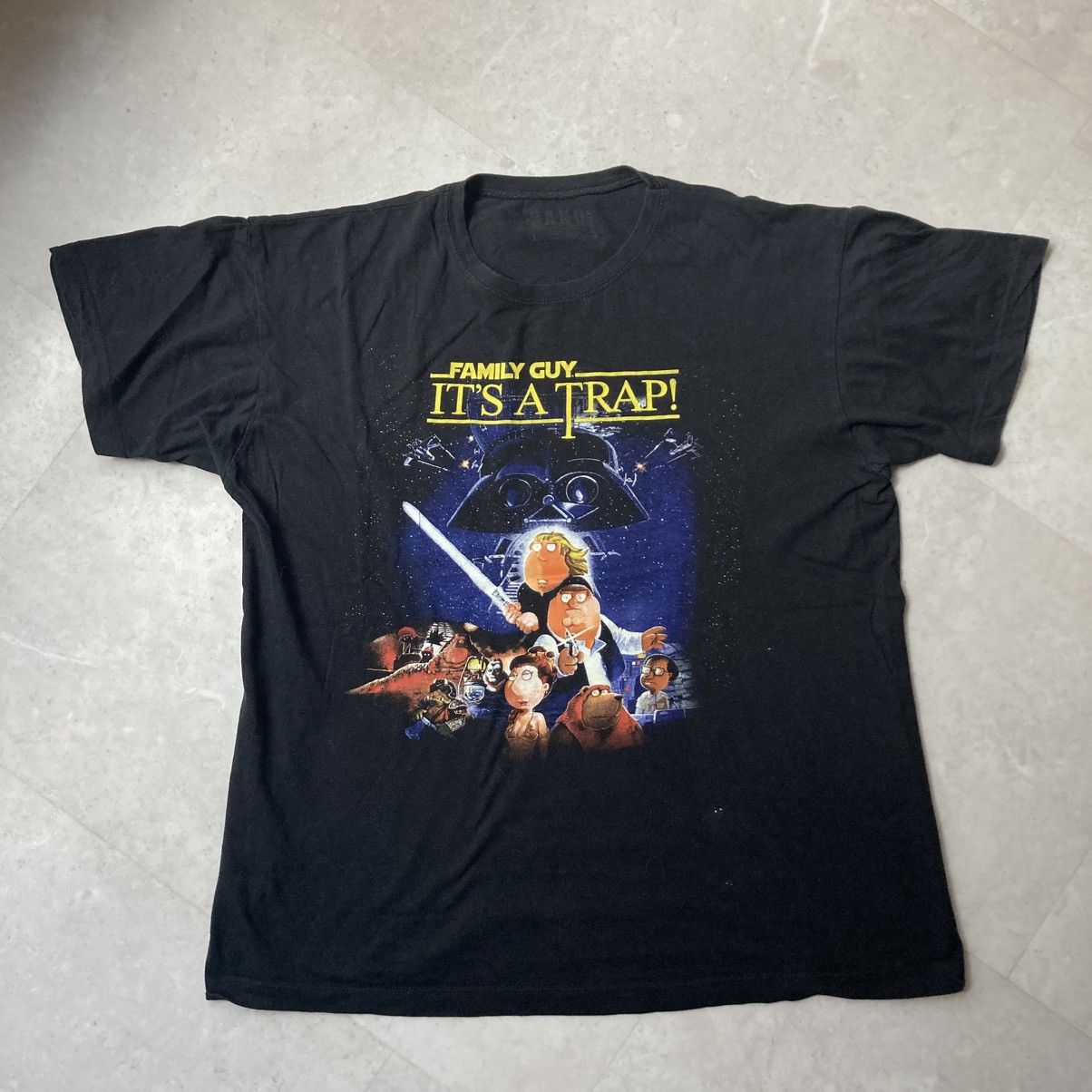 Cartoon Network vintage family guy star wars parody cartoon movie tee Size US L / EU 52-54 / 3 - 1 Thumbnail