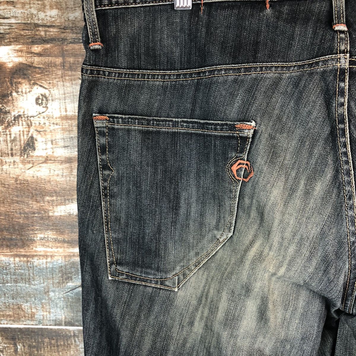 Edwin Edwin Black faded vintage Denim Pants #A1413 Size US 38 / EU 54 - 15 Thumbnail